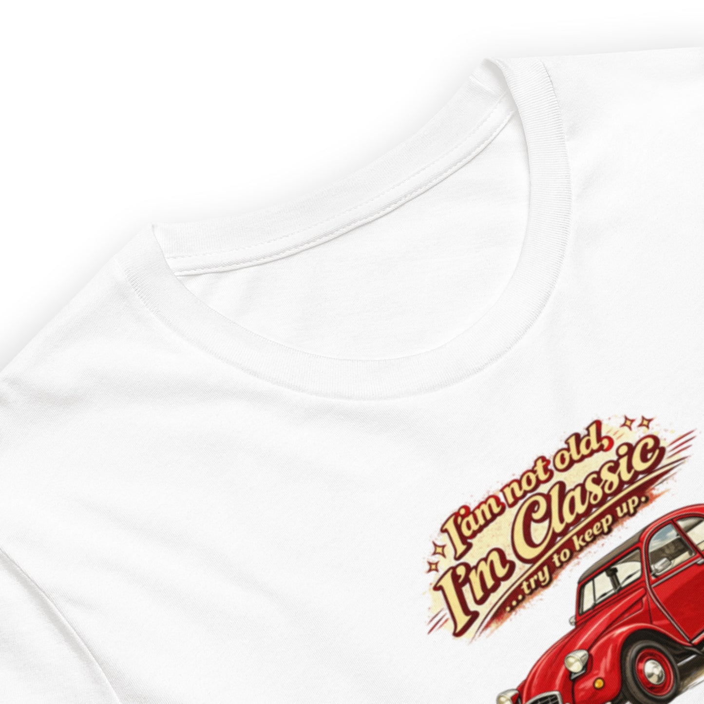 Citroën 2CV Classic T-shirt – Retro Car Illustration | Classic Collection