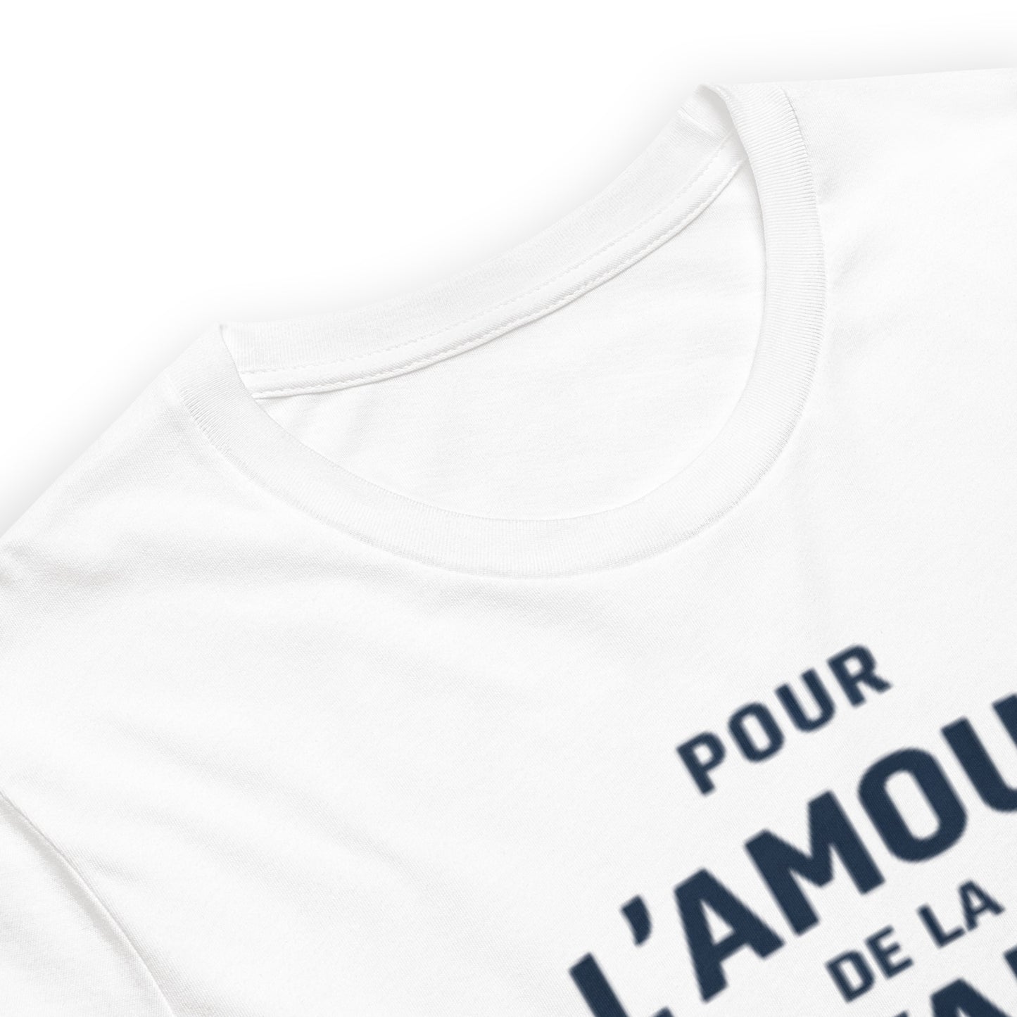 For the Love of the Dyane T-shirt – Typographic Citroën Dyane Design | L'amour Collection