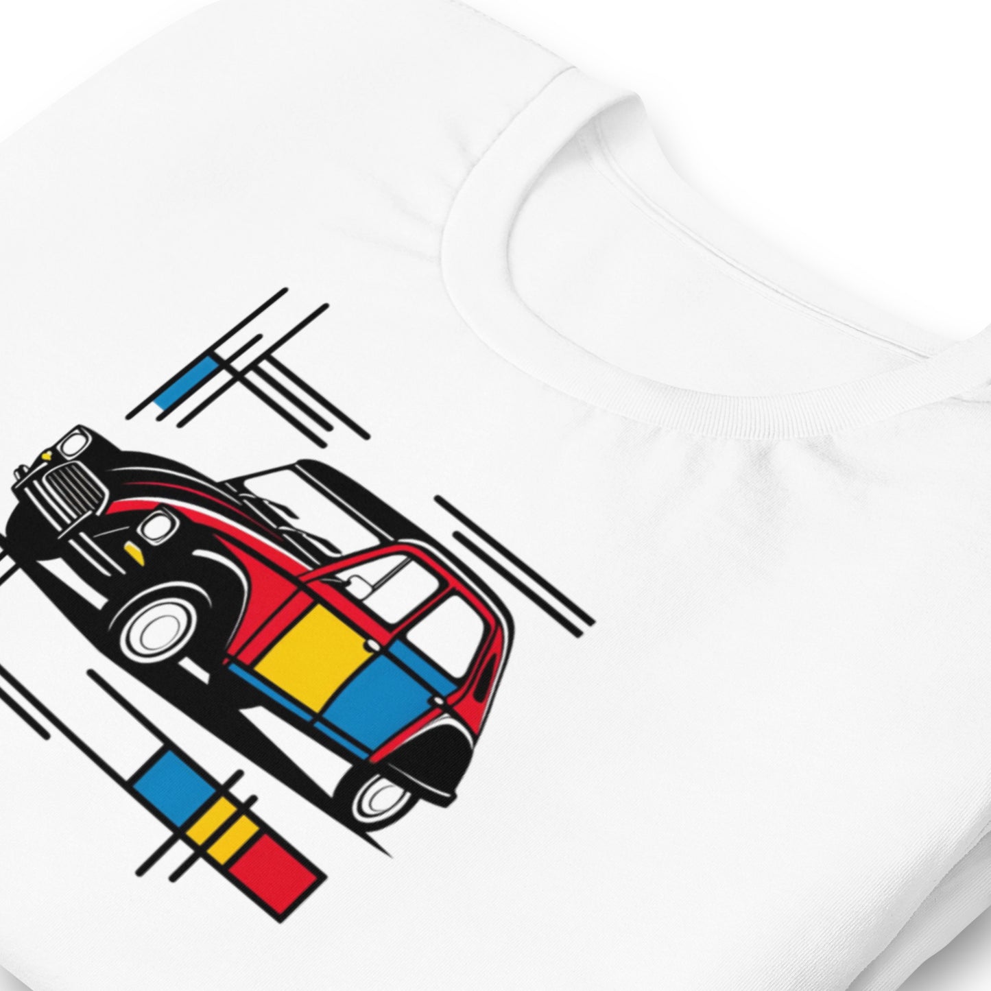 T-shirt "Collection Mondriaan – Citroën Dyane Color Classic"