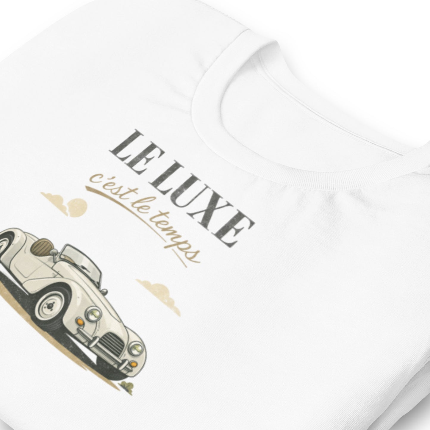Le Luxe – Tijdloze elegantie met de Burton Sportscar op een unisex T-shirt