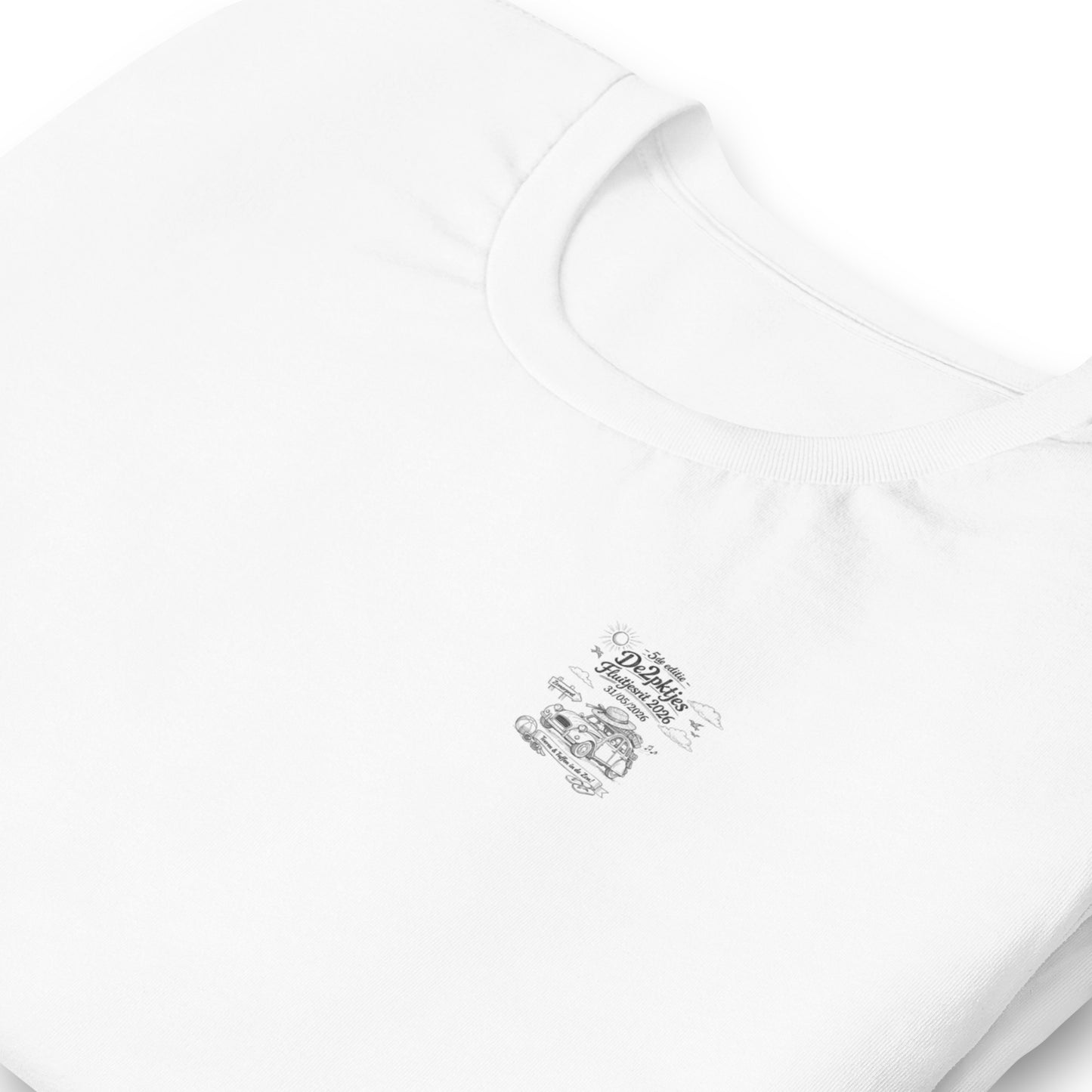 De2pk’tjes Fluitjesrit 2026 – 5de Editie Herinnerings T-shirt