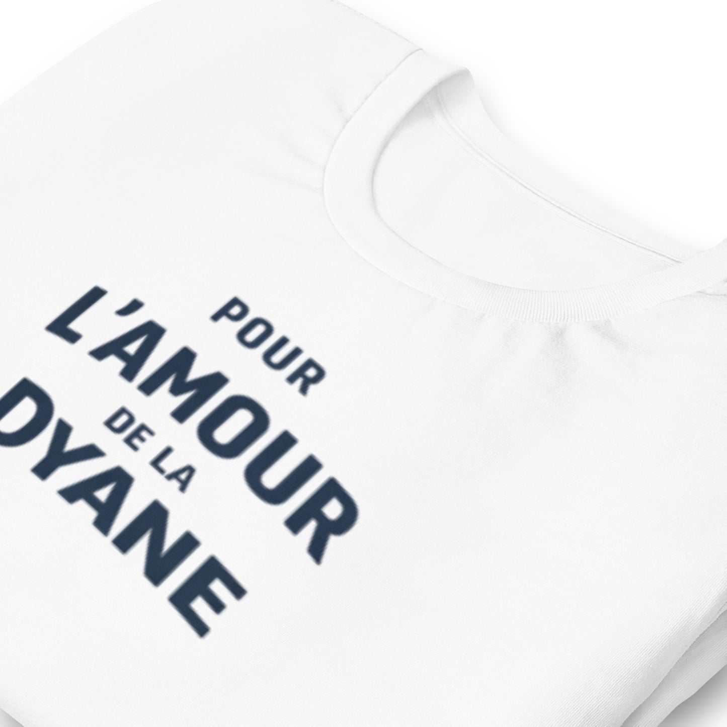 For the Love of the Dyane T-shirt – Typographic Citroën Dyane Design | L'amour Collection