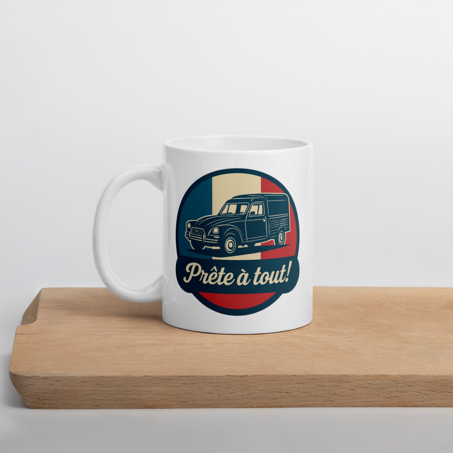☕ Mug “Prête à tout!” – For every sip full of character