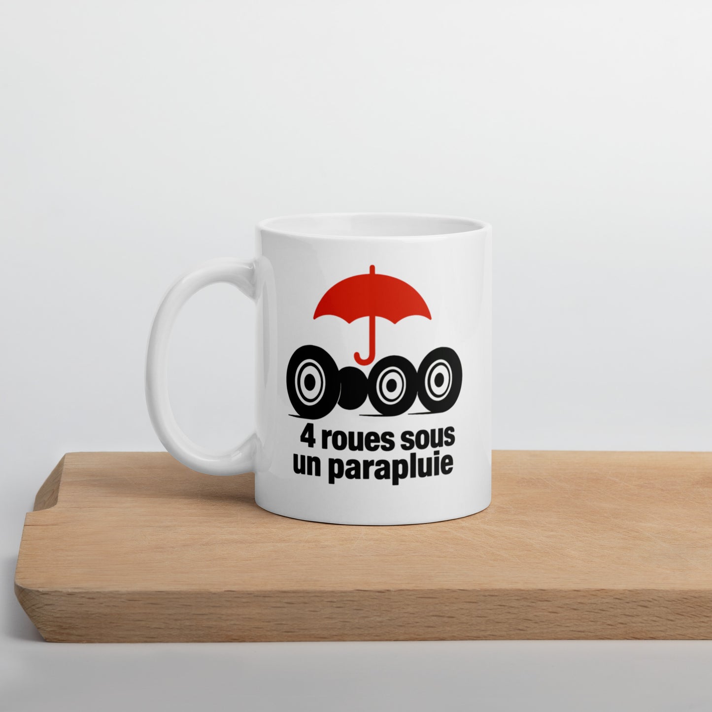 Mug 4 Roues Sous Un Parapluie – Playful, stylish and always ready for a warm moment
