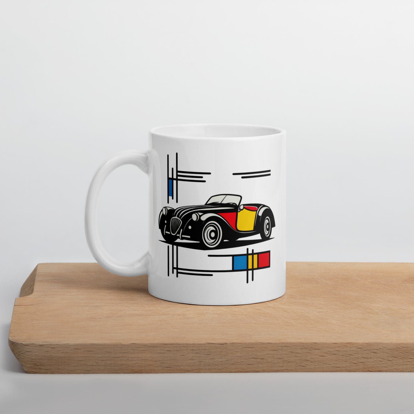 Mug Burton Sportscar Mondrian – Une œuvre d'art ludique à chaque gorgée