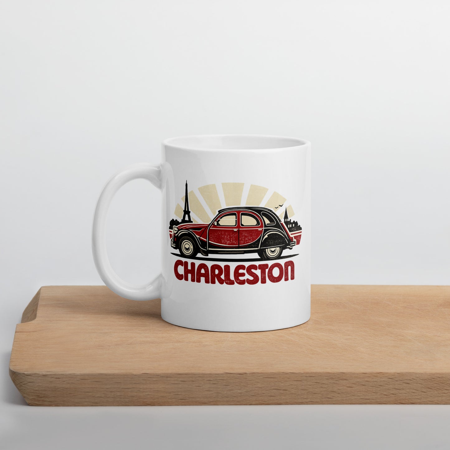 Ceramic Mug 2CV Charleston – Vintage Illustration | Specials Collection