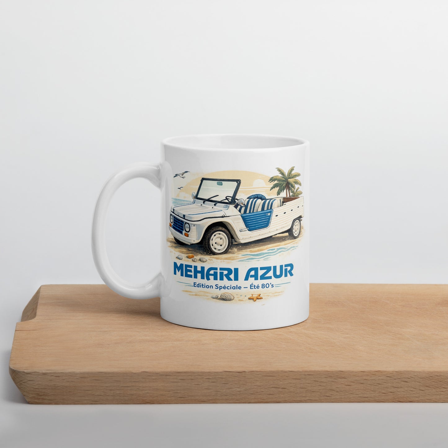 Mug Céramique Méhari Azur – Edition Spéciale Été 80's | Collections spéciales