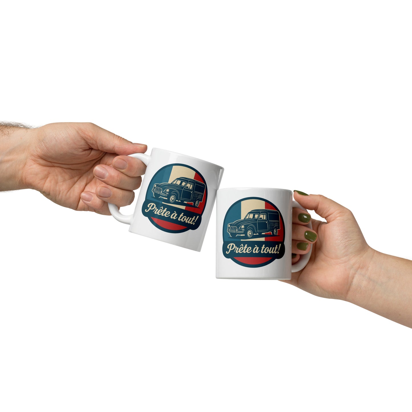 ☕ Mug “Prête à tout!” – For every sip full of character