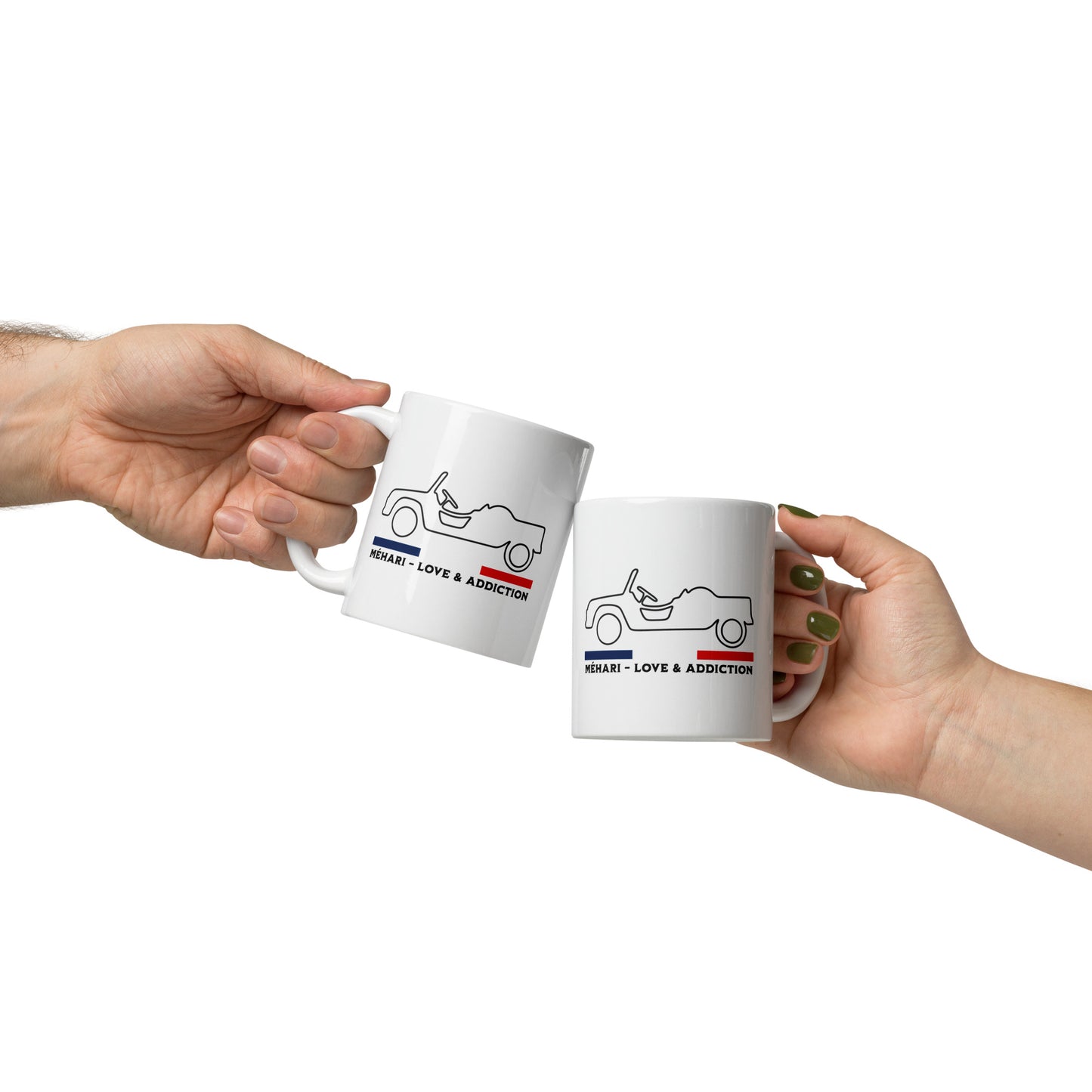 ☕ Mug en céramique « Méhari – Amour et Addiction » | Pour l'Esprit Libre