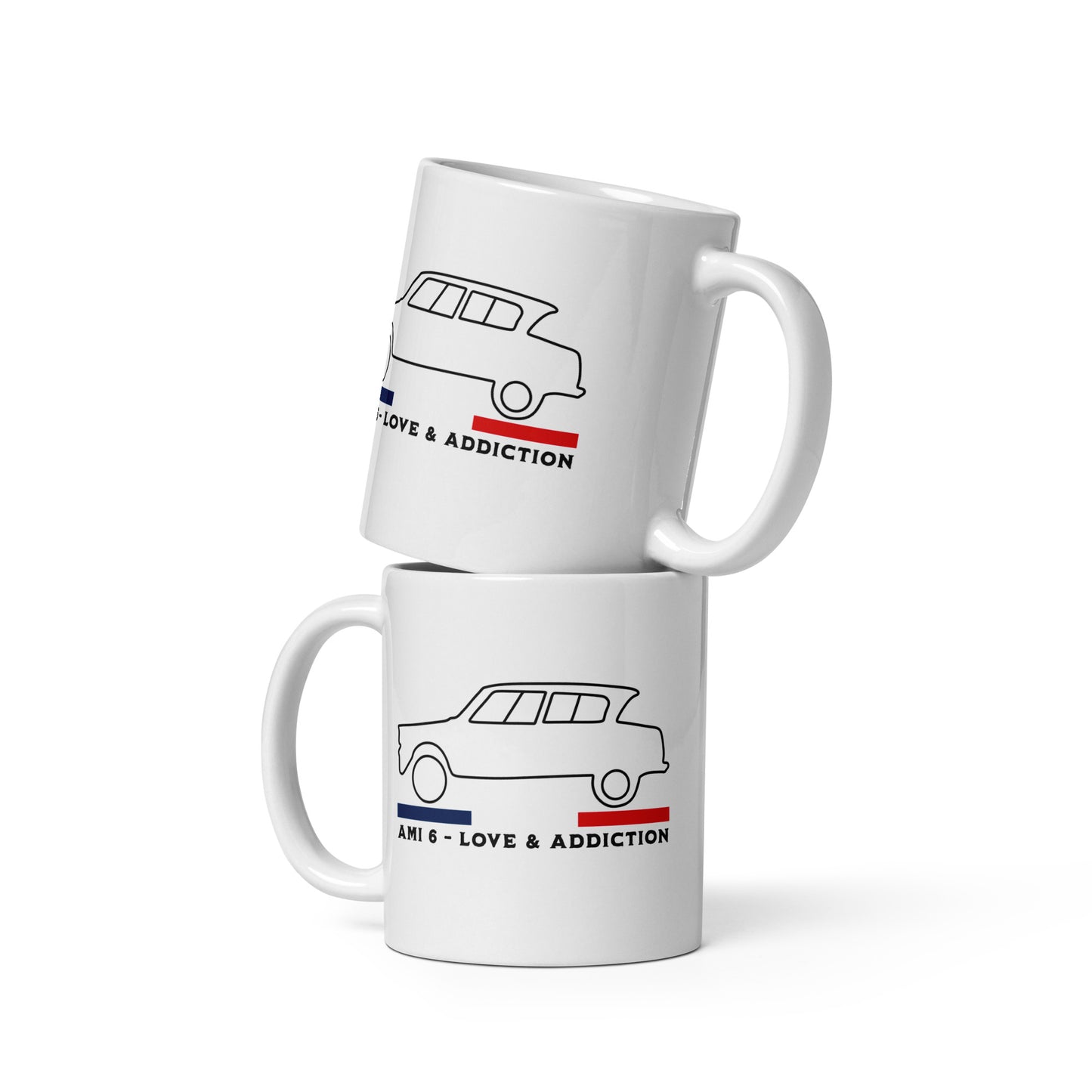 Mok “Ami 6 – Love & Addiction” | Citroën klassieker voor je koffie of thee
