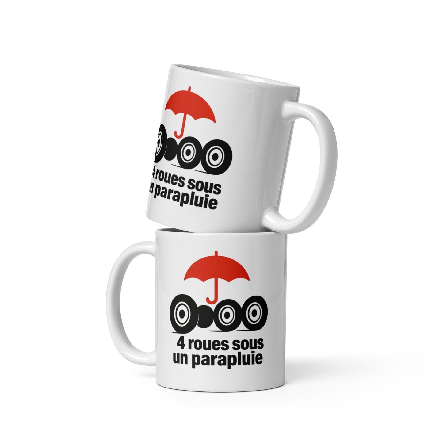 Mug 4 Roues Sous Un Parapluie – Playful, stylish and always ready for a warm moment