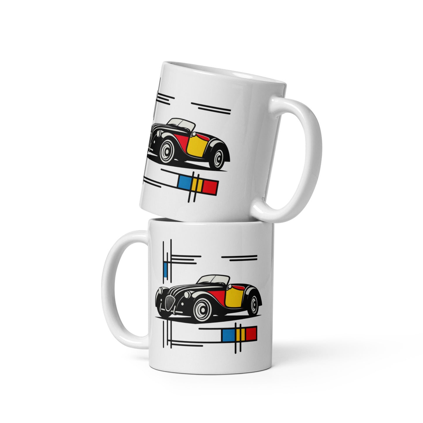 Mug Burton Sportscar Mondrian – Une œuvre d'art ludique à chaque gorgée