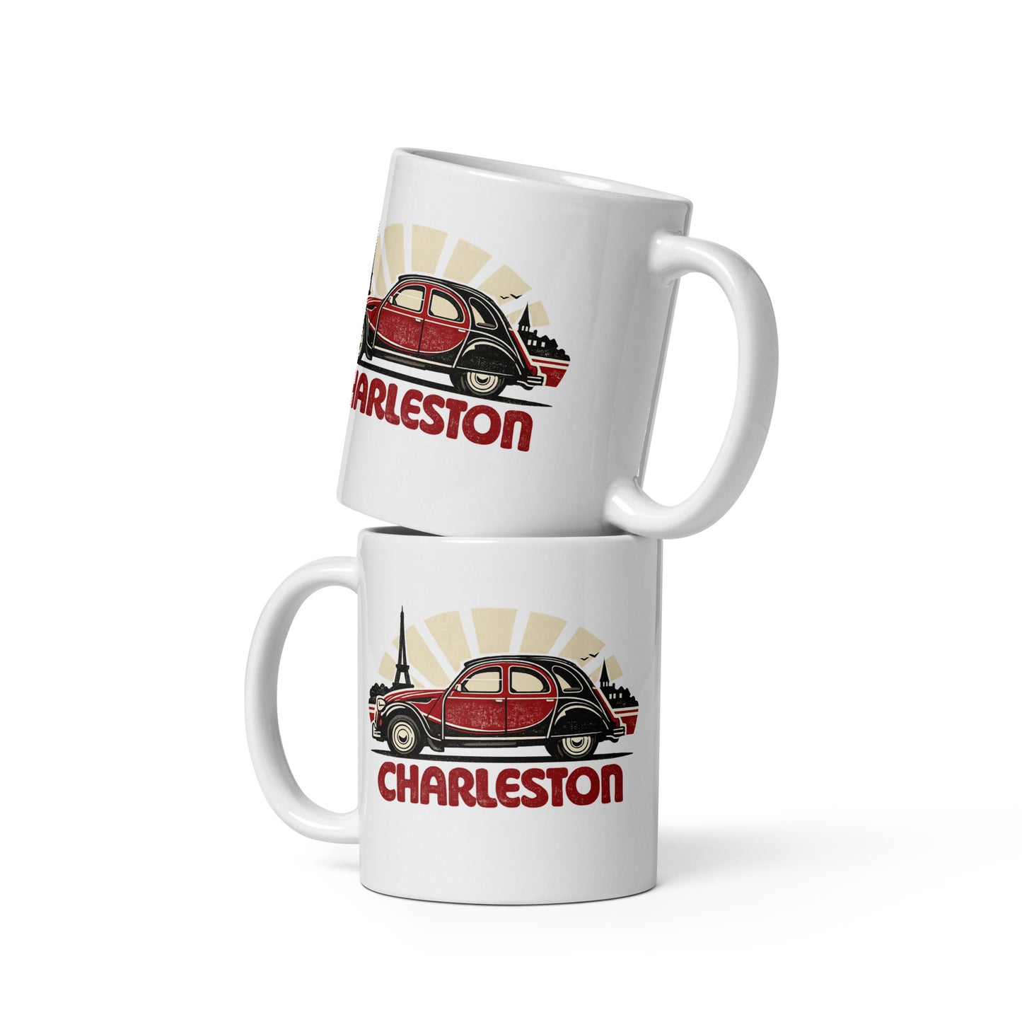 Ceramic Mug 2CV Charleston – Vintage Illustration | Specials Collection