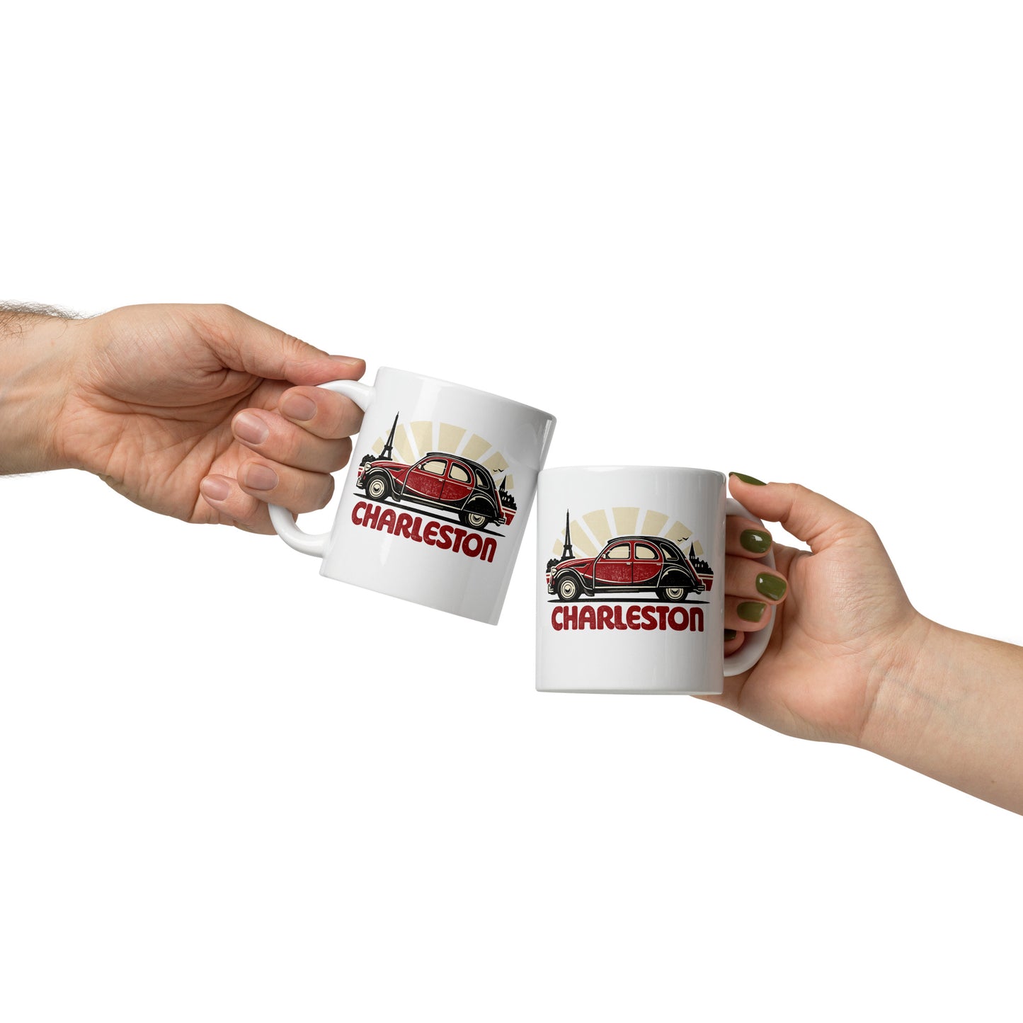 Ceramic Mug 2CV Charleston – Vintage Illustration | Specials Collection