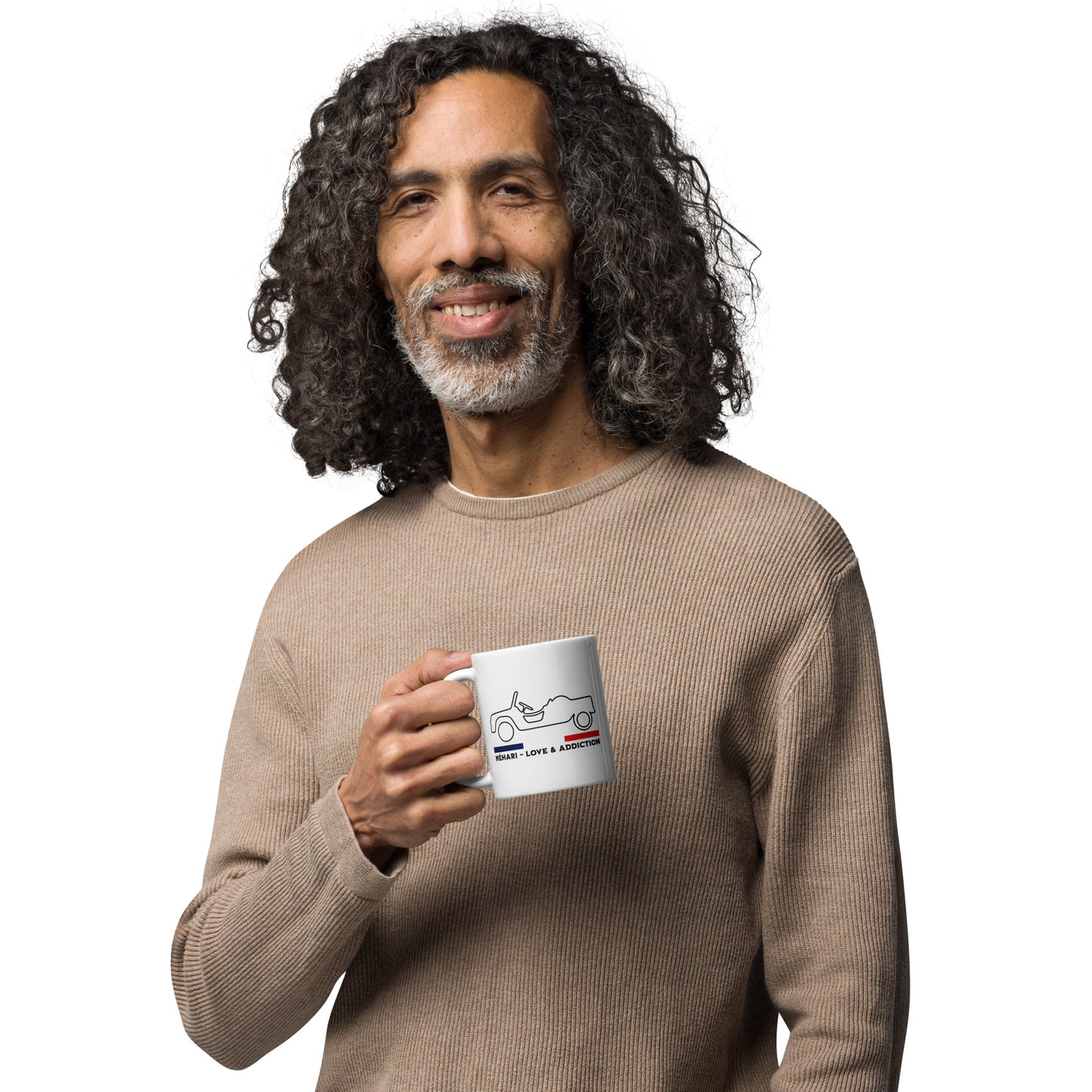 ☕ Mug en céramique « Méhari – Amour et Addiction » | Pour l'Esprit Libre