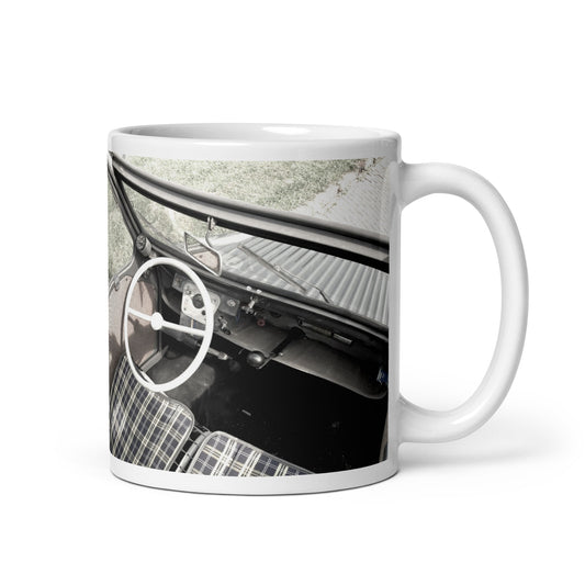 Intérieur d'un Citroën 2cv mug - 300 ml