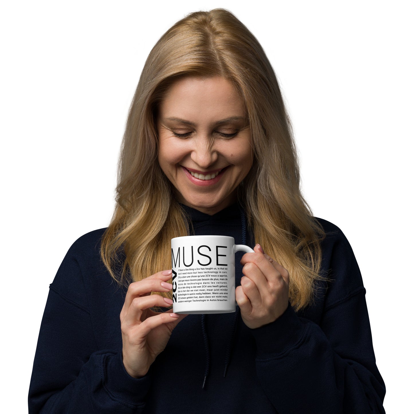 Mug 2CV Ma Muse – Retour aux fondamentaux de la conduite ! - 300 ml