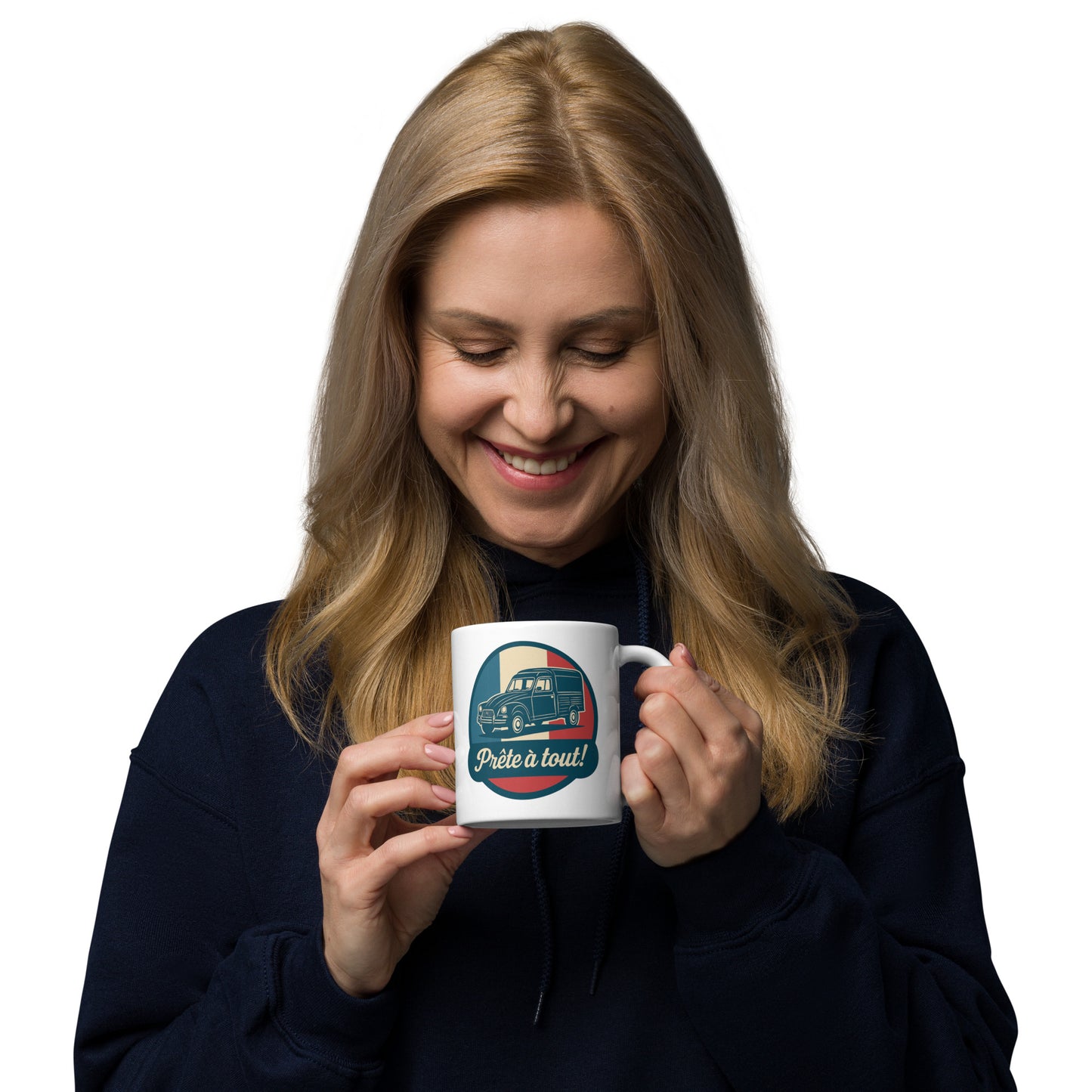 ☕ Mug “Prête à tout!” – For every sip full of character