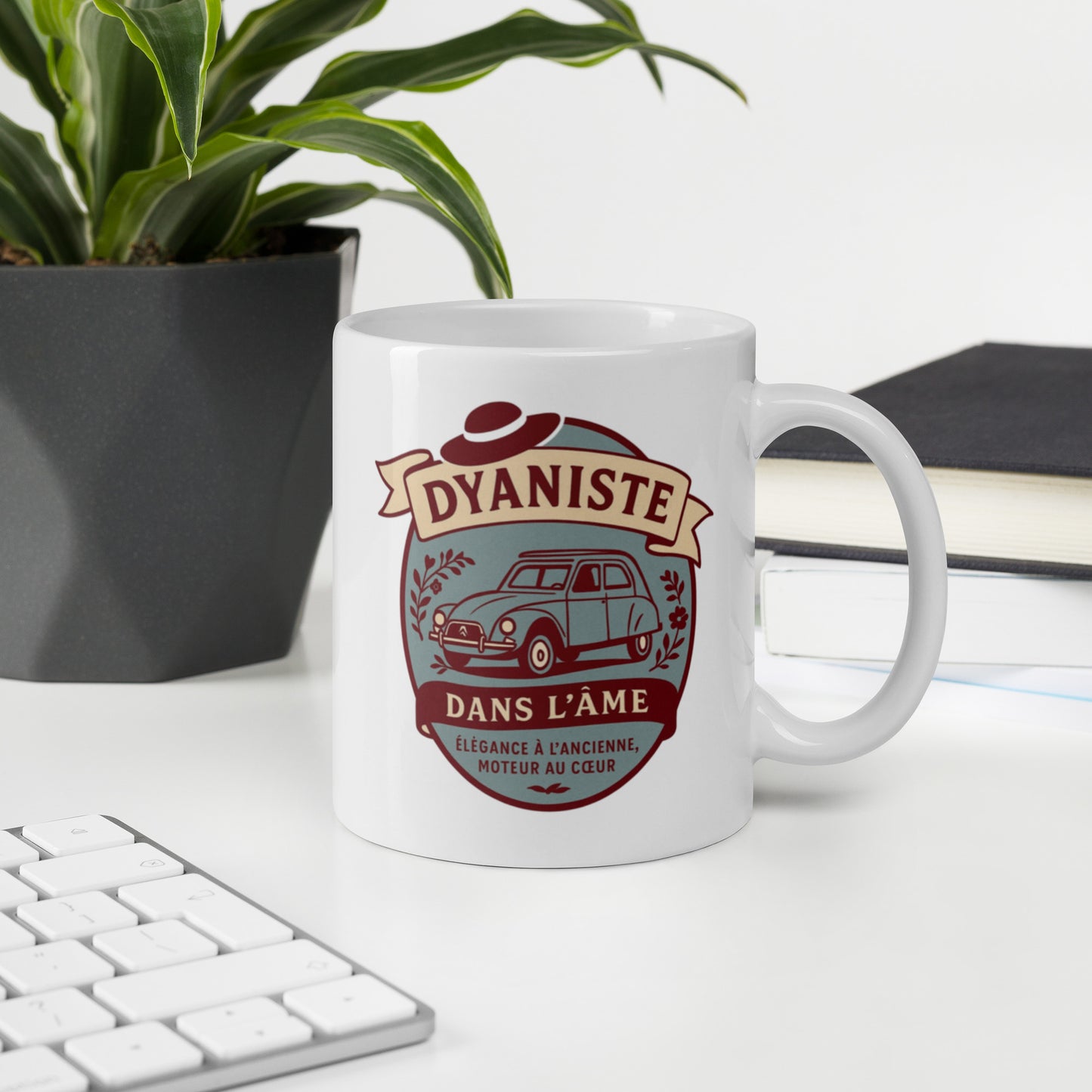 Mug “Dyaniste dans l'âme” – Elegance for your coffee