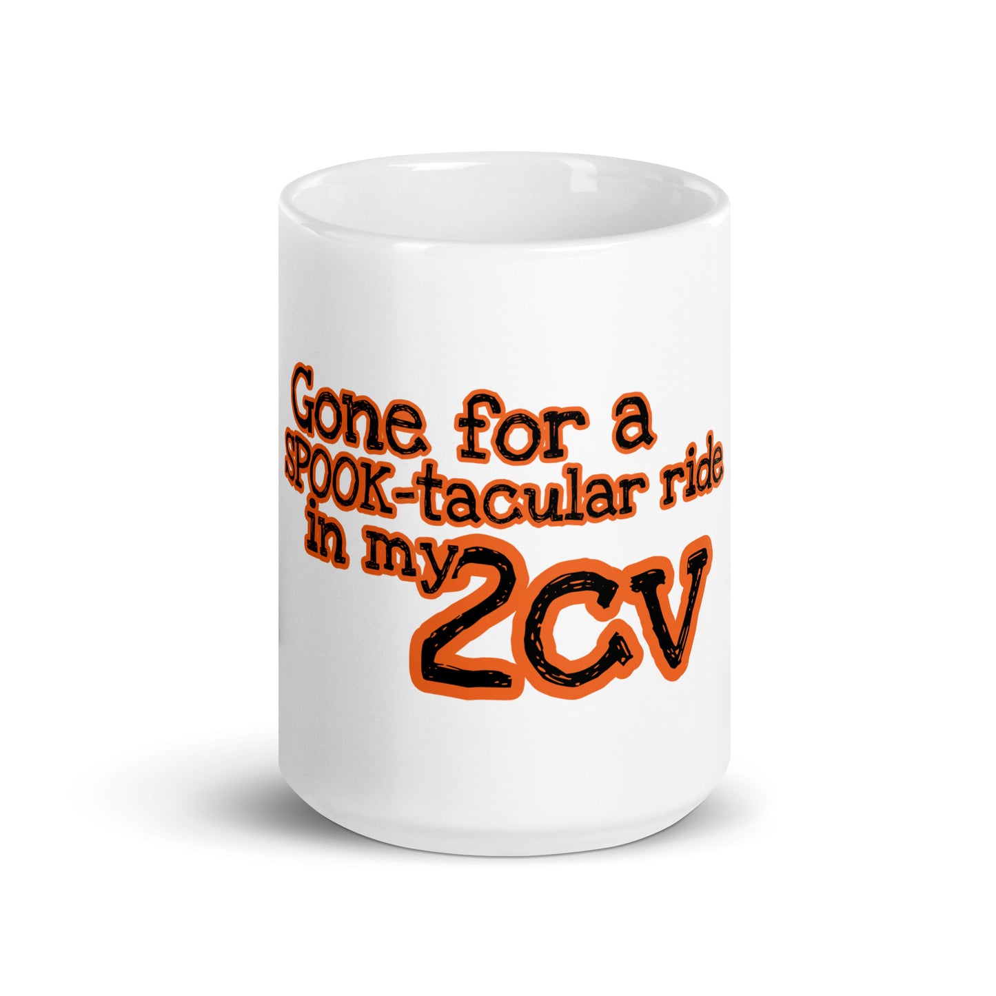 Gone for a SPOOK-tacular ride in my 2cv mug available in 3 sizes.