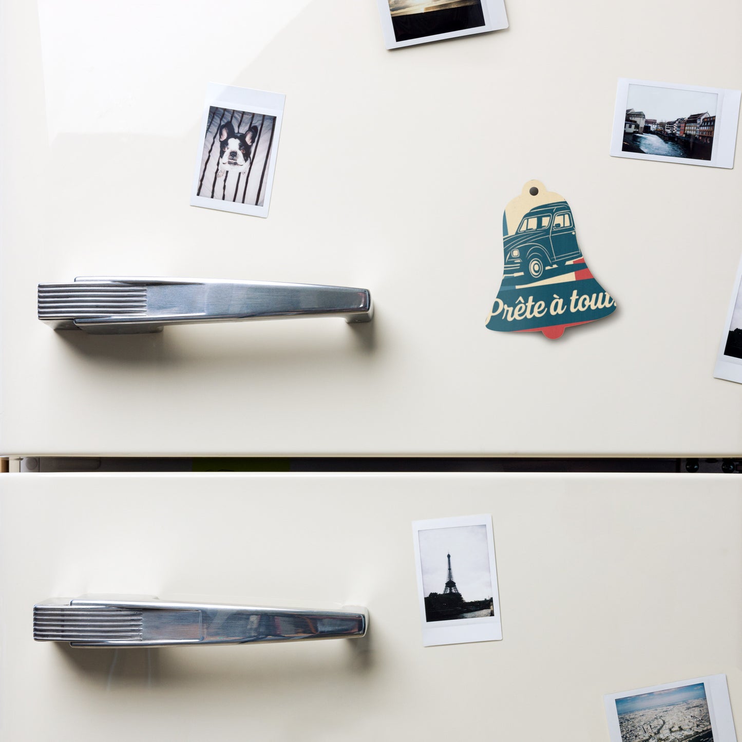 Houten (Kerst-)Ornament – Citroën Acadiane Retro Design