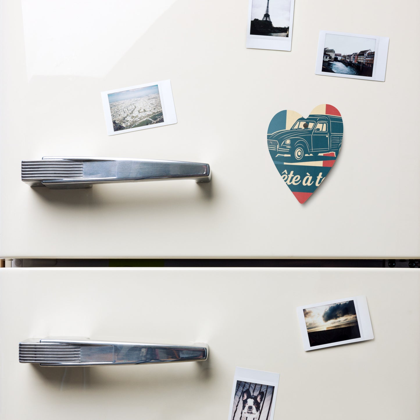 Houten (Kerst-)Ornament – Citroën Acadiane Retro Design