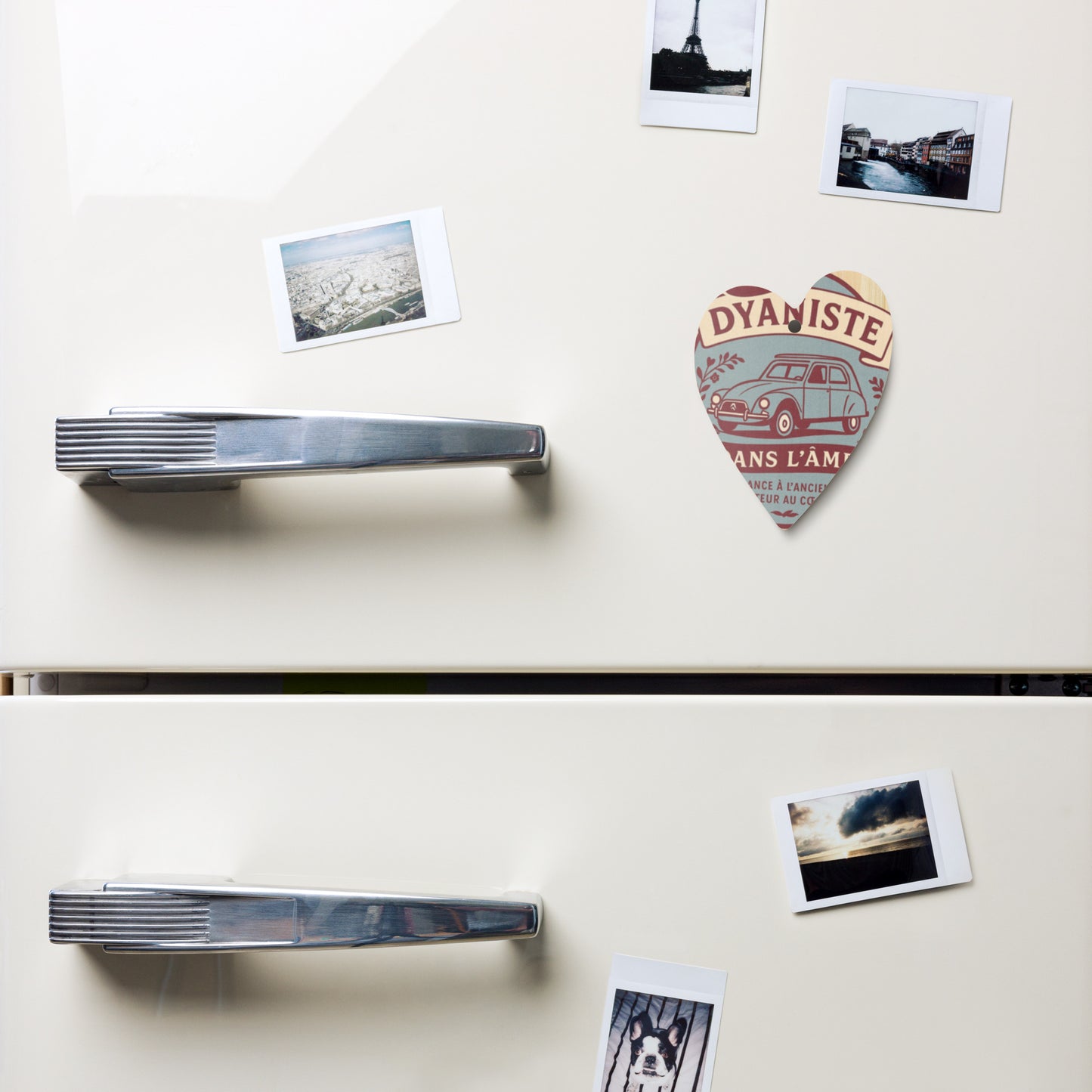 Houten (Kerst-)ornament – Citroën Dyane Retro Design