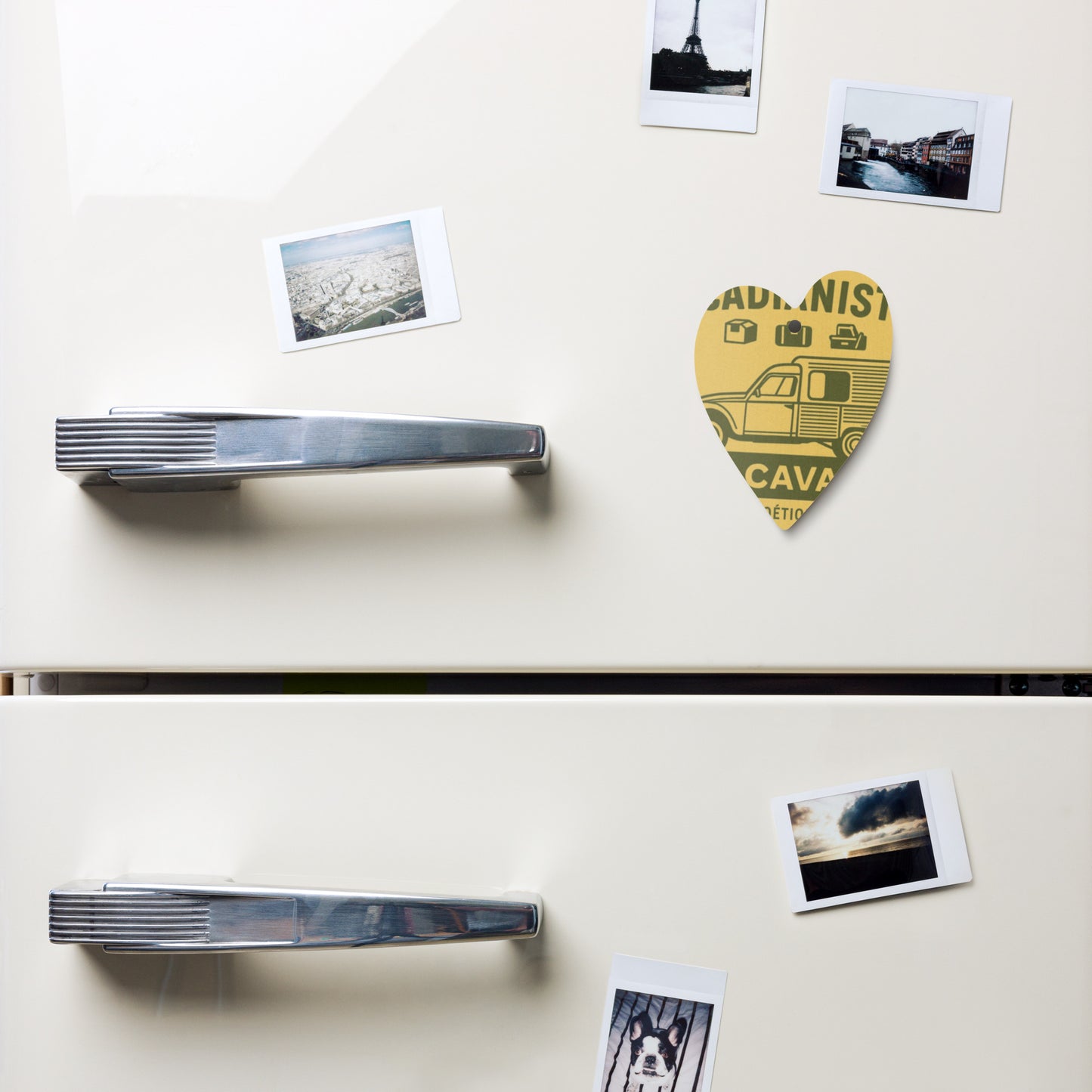 Houten (Kerst-)ornament – Citroën Acadiane Retro Design