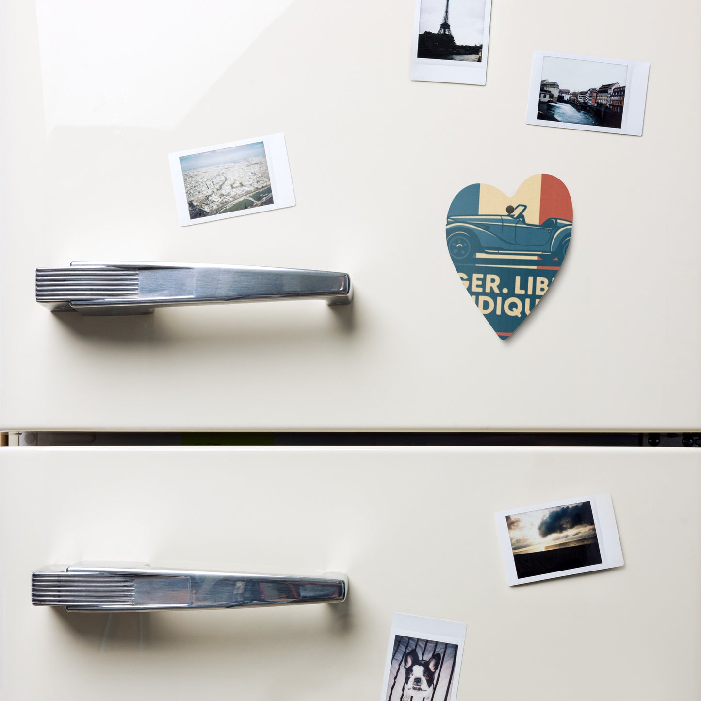 Houten (Kerst-)ornament – Burton Sportscar Retro Design