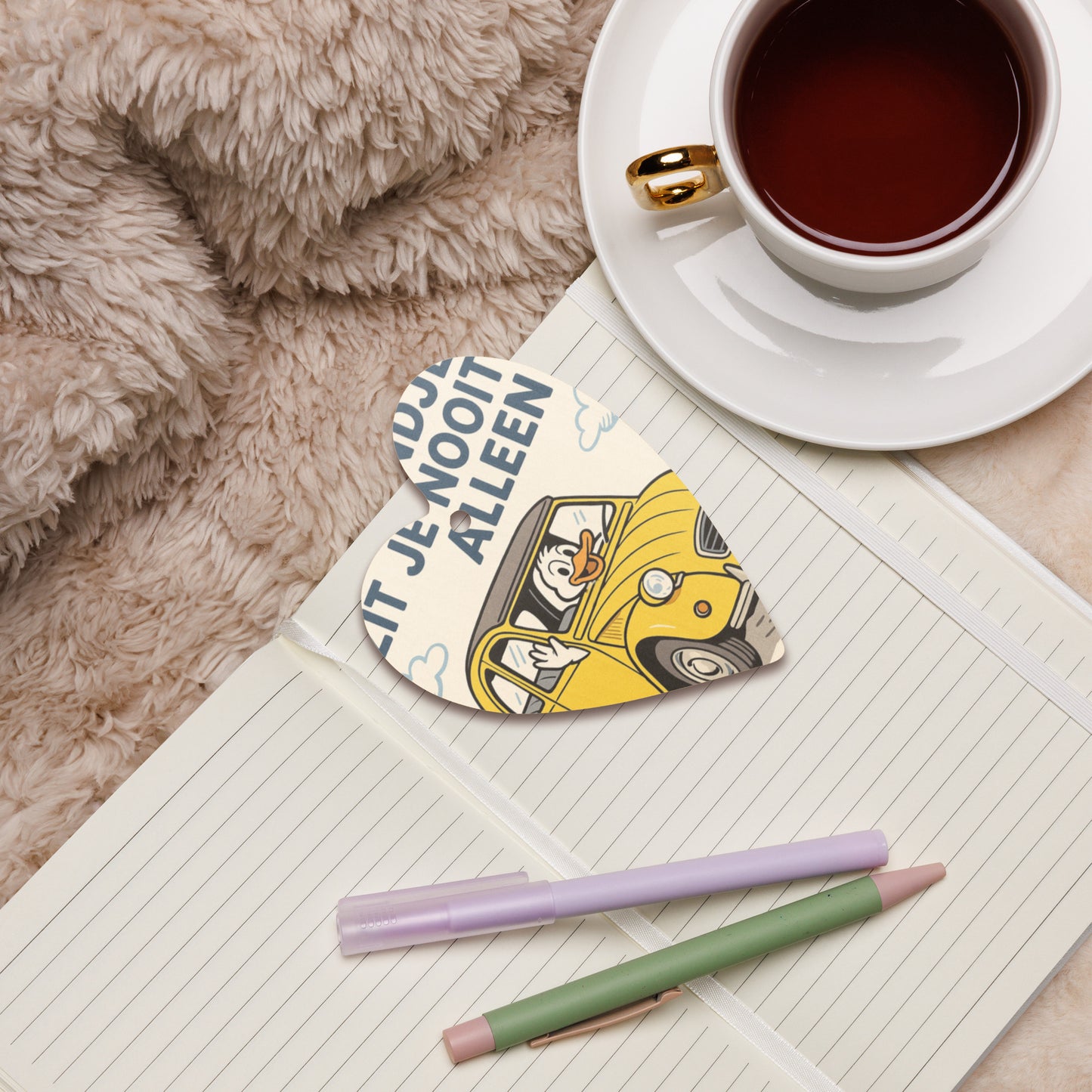 Houten Ornament "Eendje – Citroën 2CV"