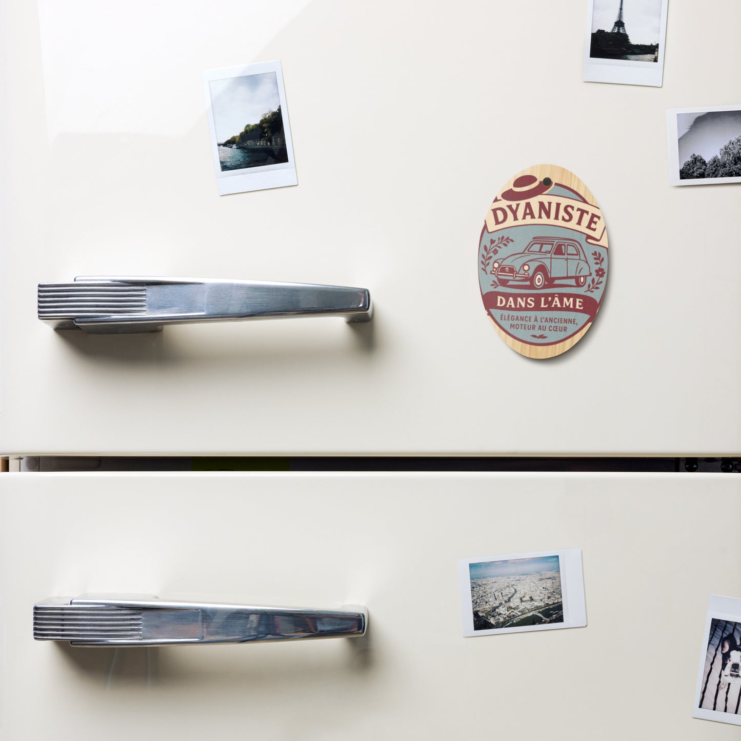 Houten (Kerst-)ornament – Citroën Dyane Retro Design