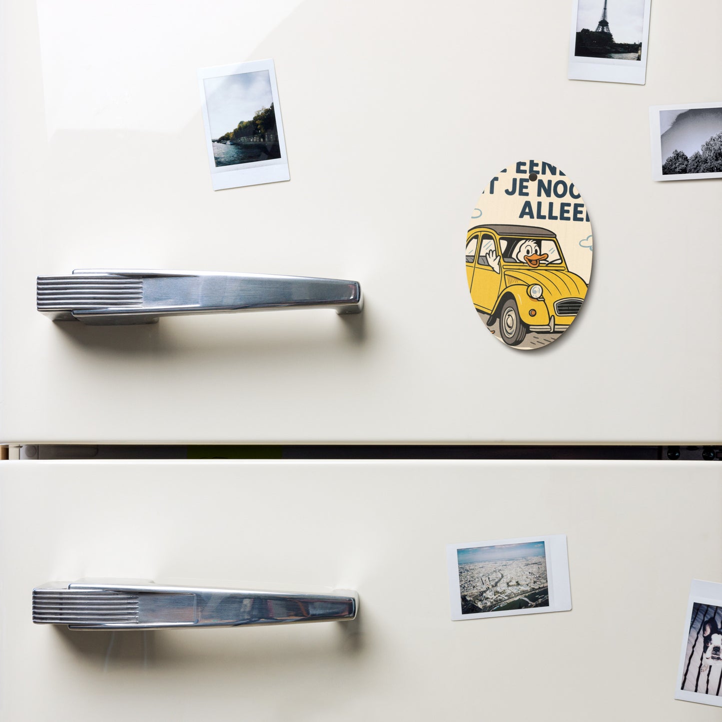 Houten Ornament "Eendje – Citroën 2CV"