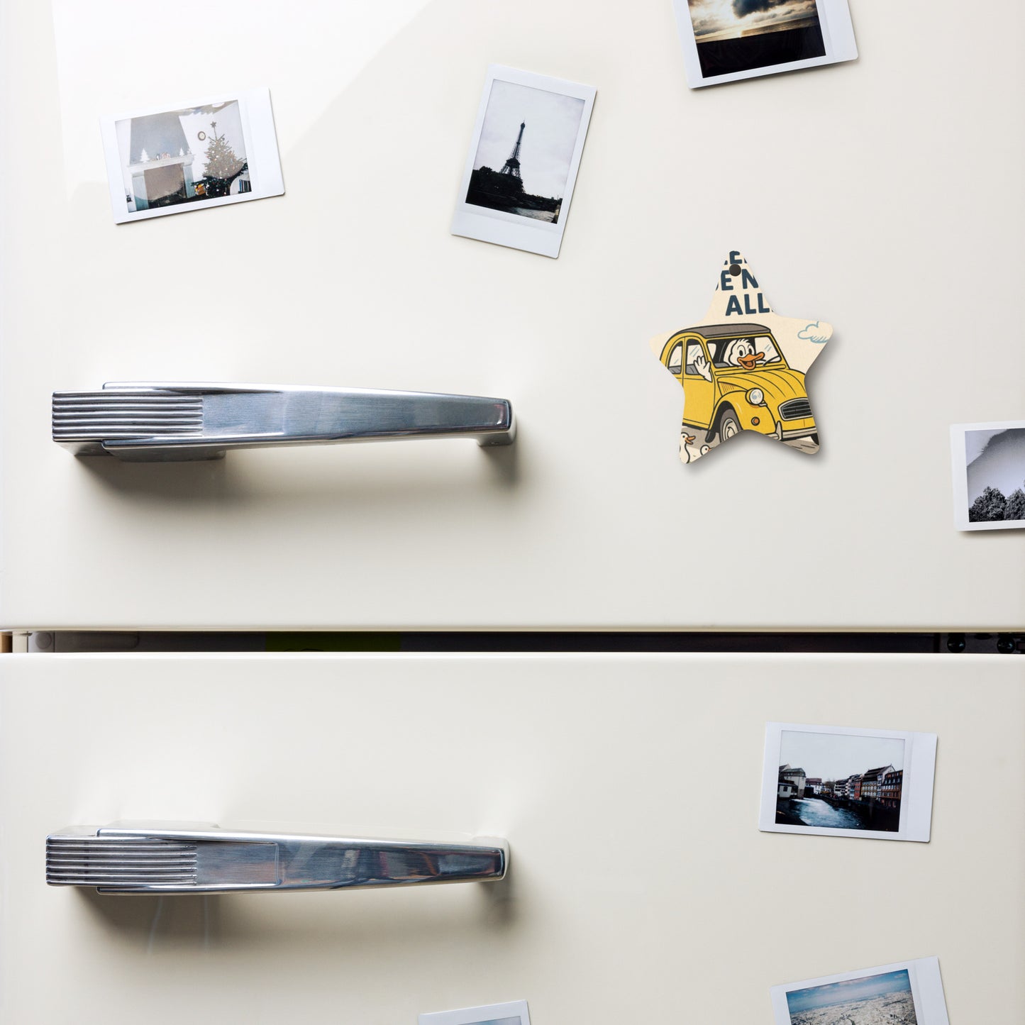 Houten Ornament "Eendje – Citroën 2CV"