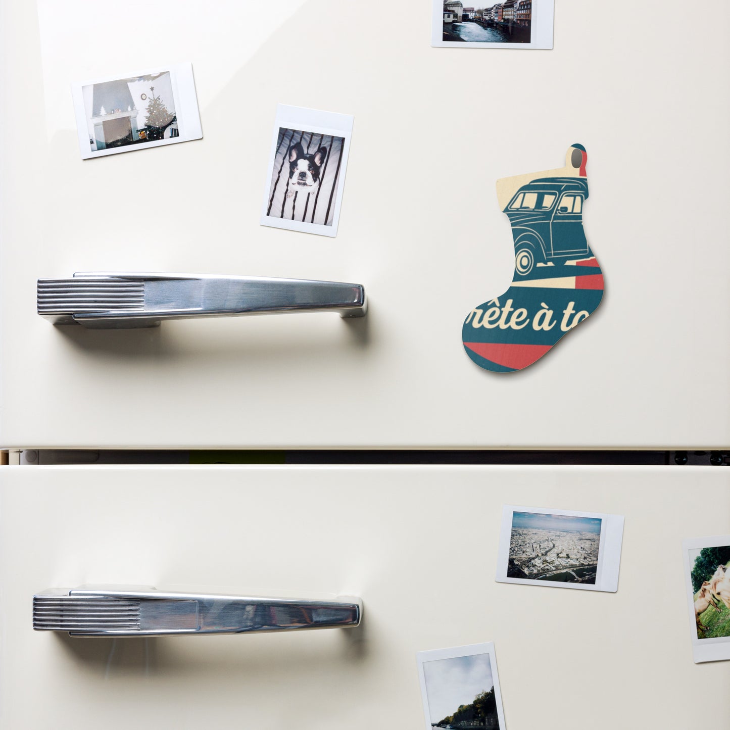 Houten (Kerst-)Ornament – Citroën Acadiane Retro Design