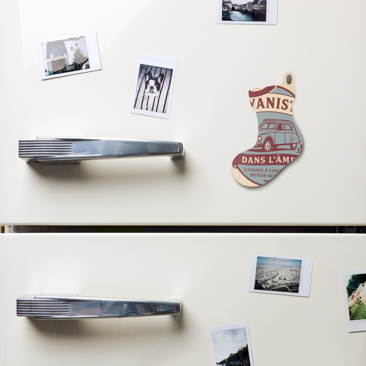 Houten (Kerst-)ornament – Citroën Dyane Retro Design