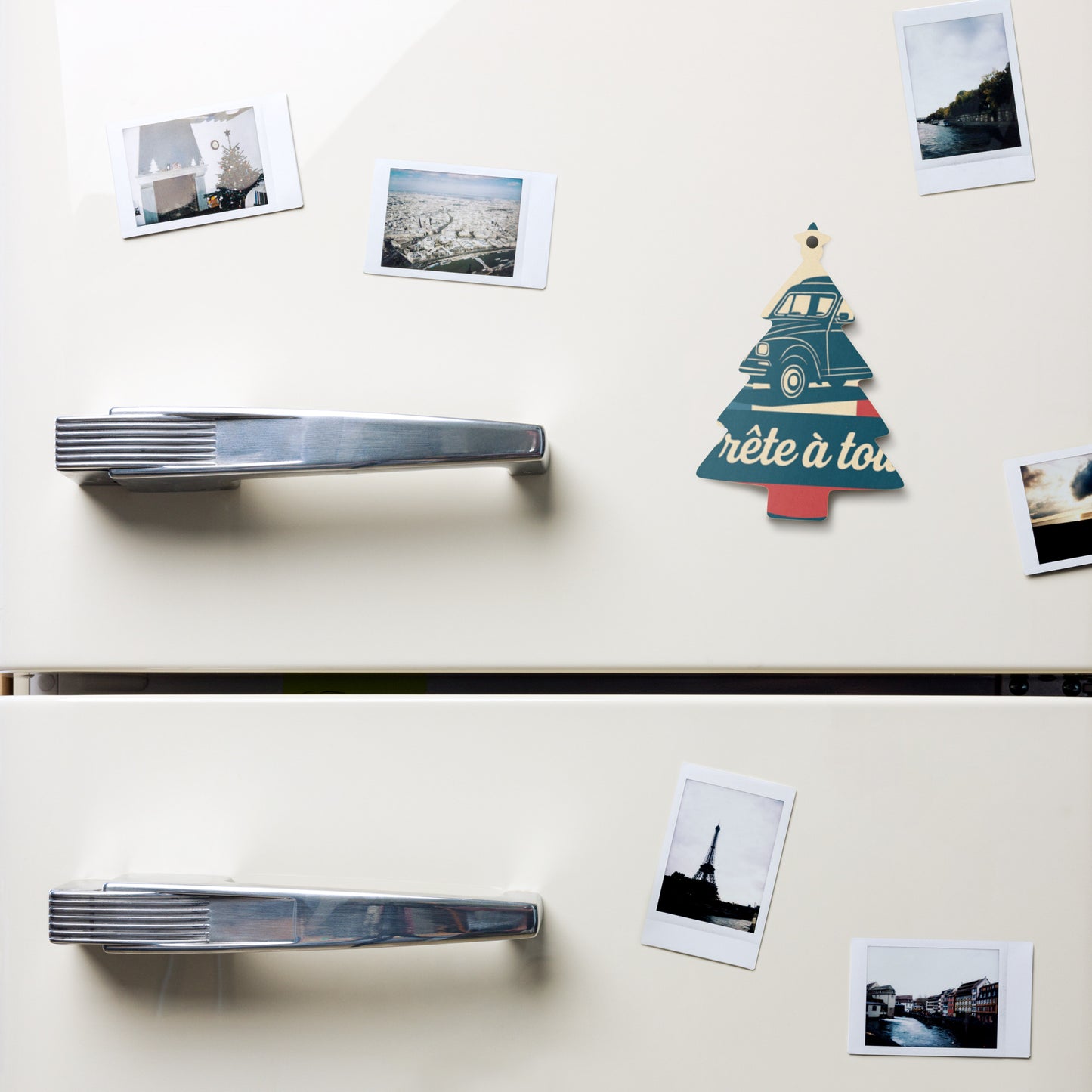 Houten (Kerst-)Ornament – Citroën Acadiane Retro Design