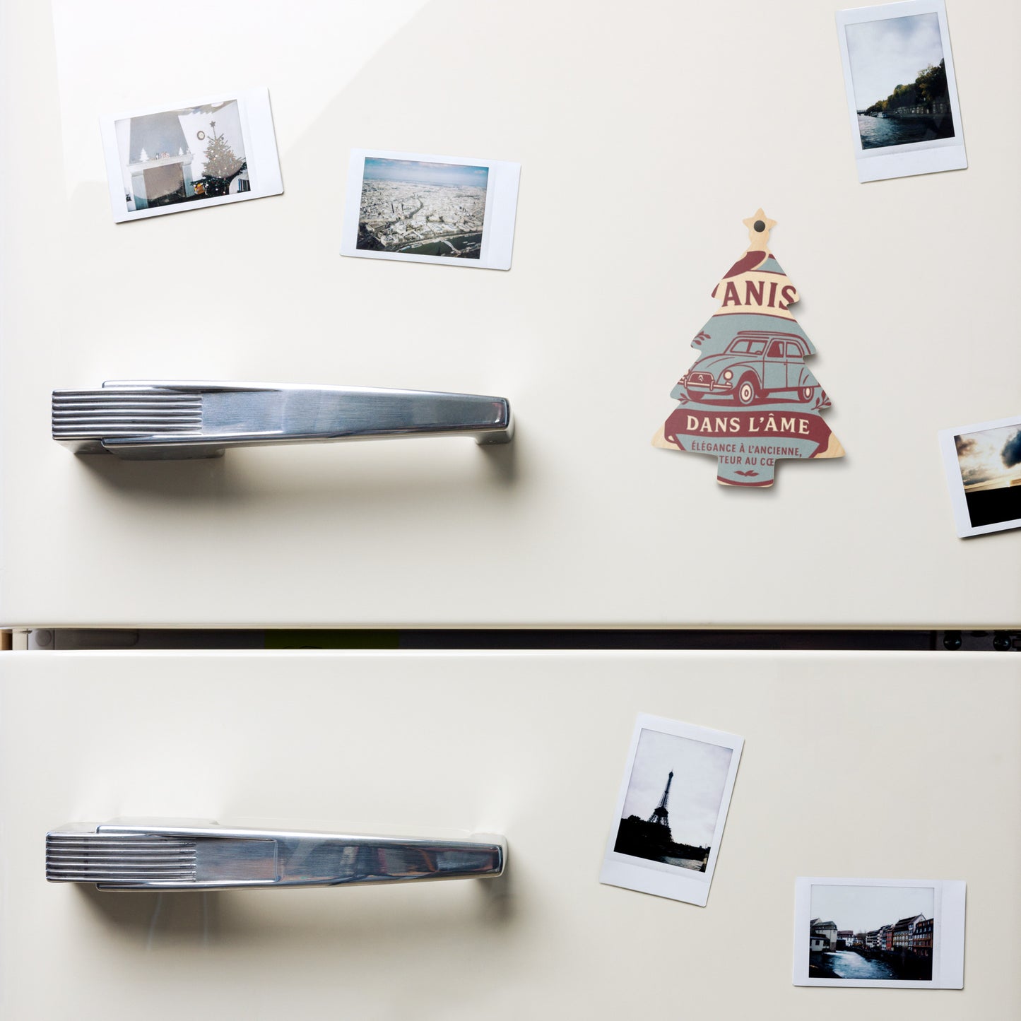 Houten (Kerst-)ornament – Citroën Dyane Retro Design