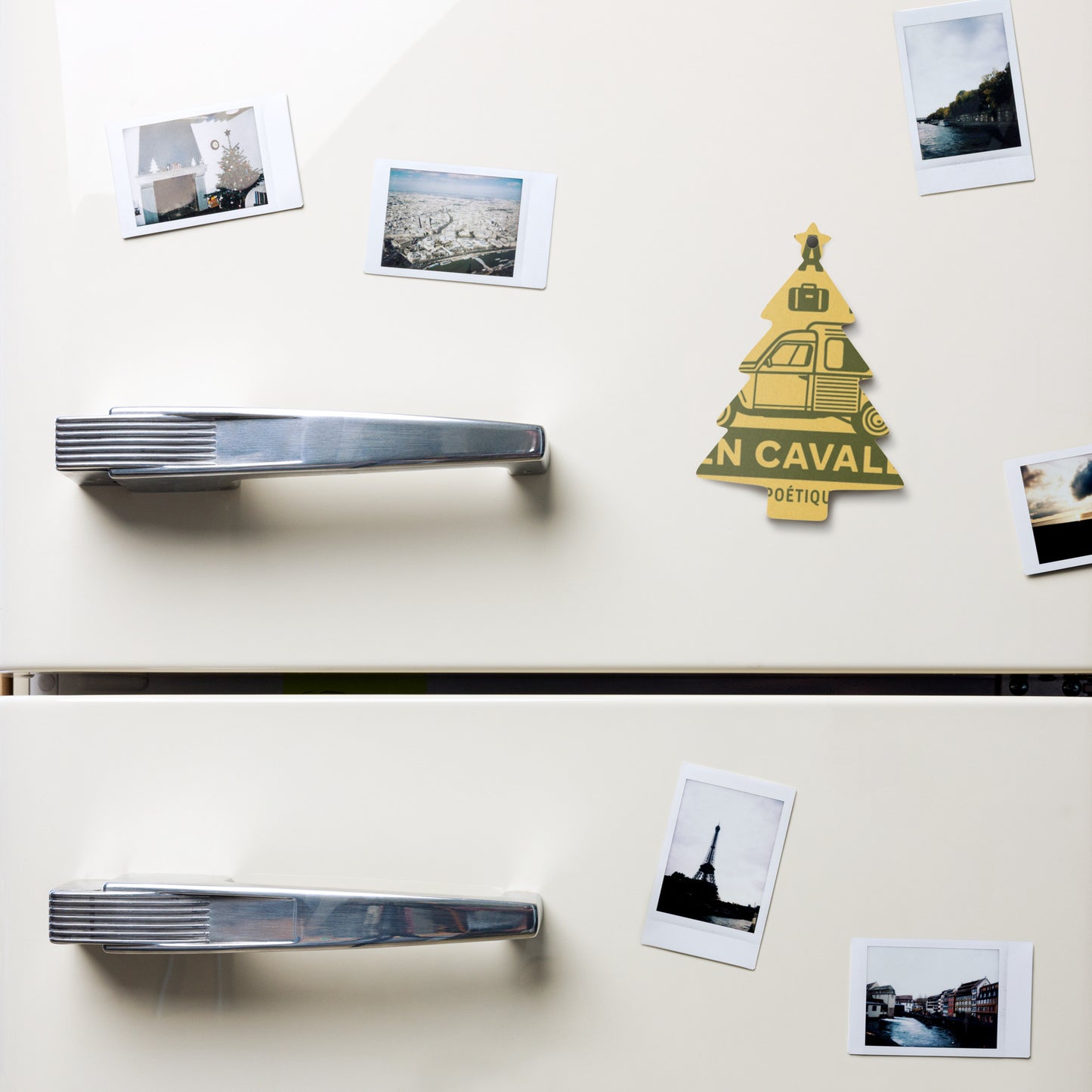 Houten (Kerst-)ornament – Citroën Acadiane Retro Design